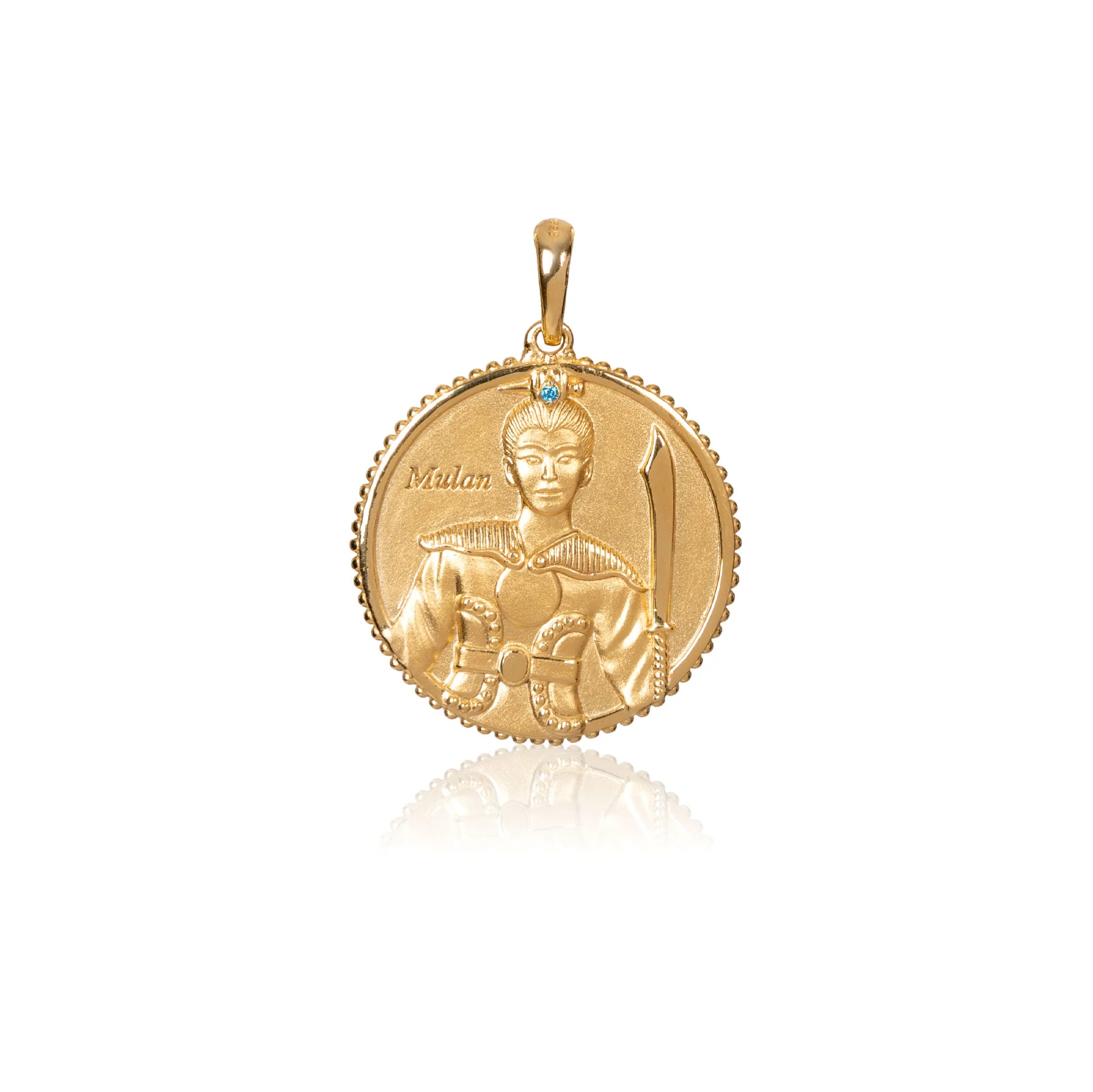 The Legendary Mulan Charm Gold 16mm - Image 2