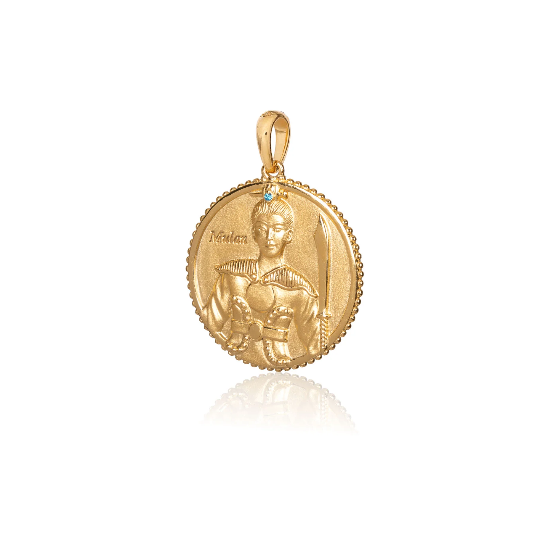 The Legendary Mulan Charm Gold 16mm - Image 4