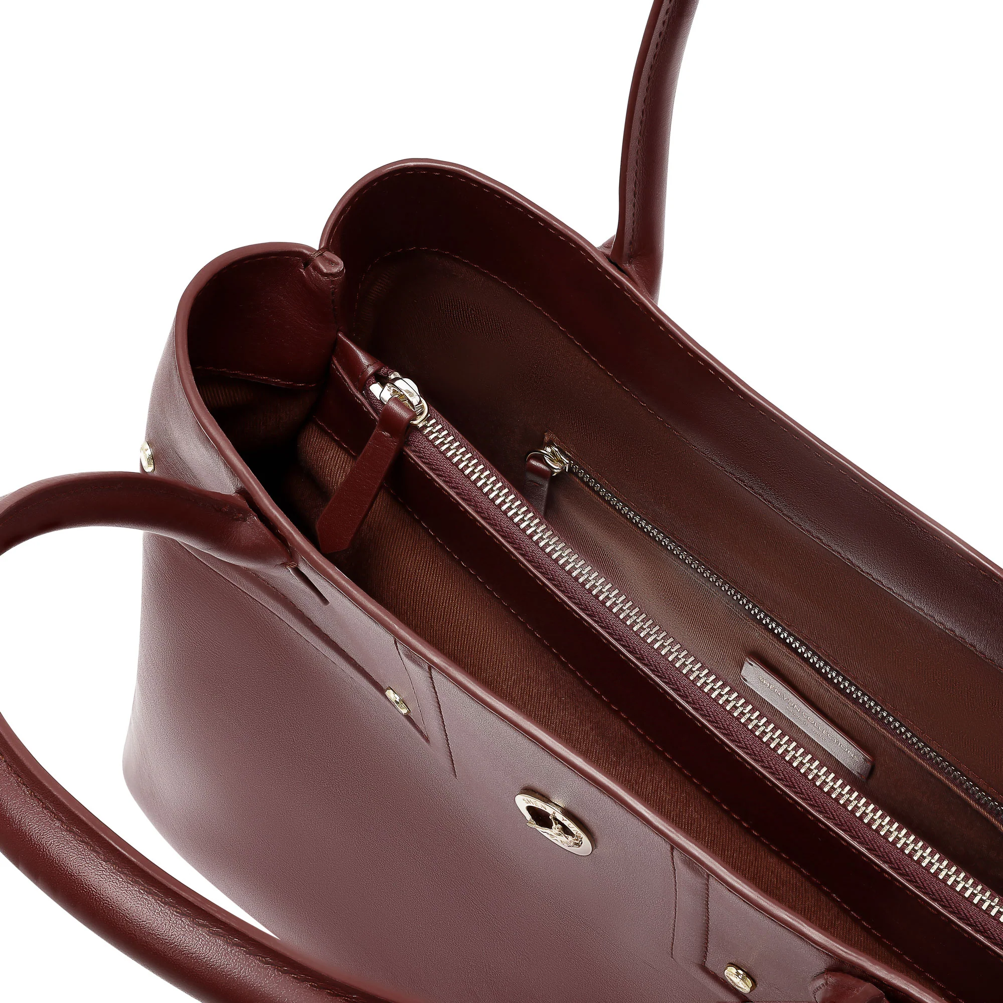 The Spirit of Mulan Tote Bag - Burgundy - Image 3