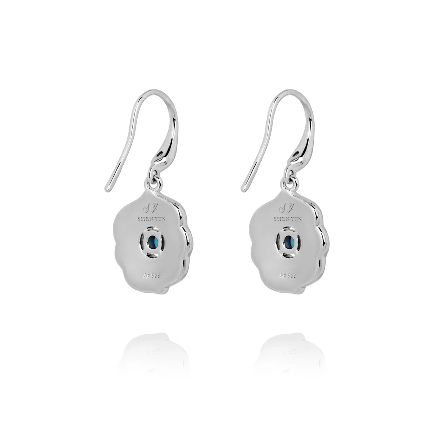 Windmill Grace Drop Earrings Blue - Image 4