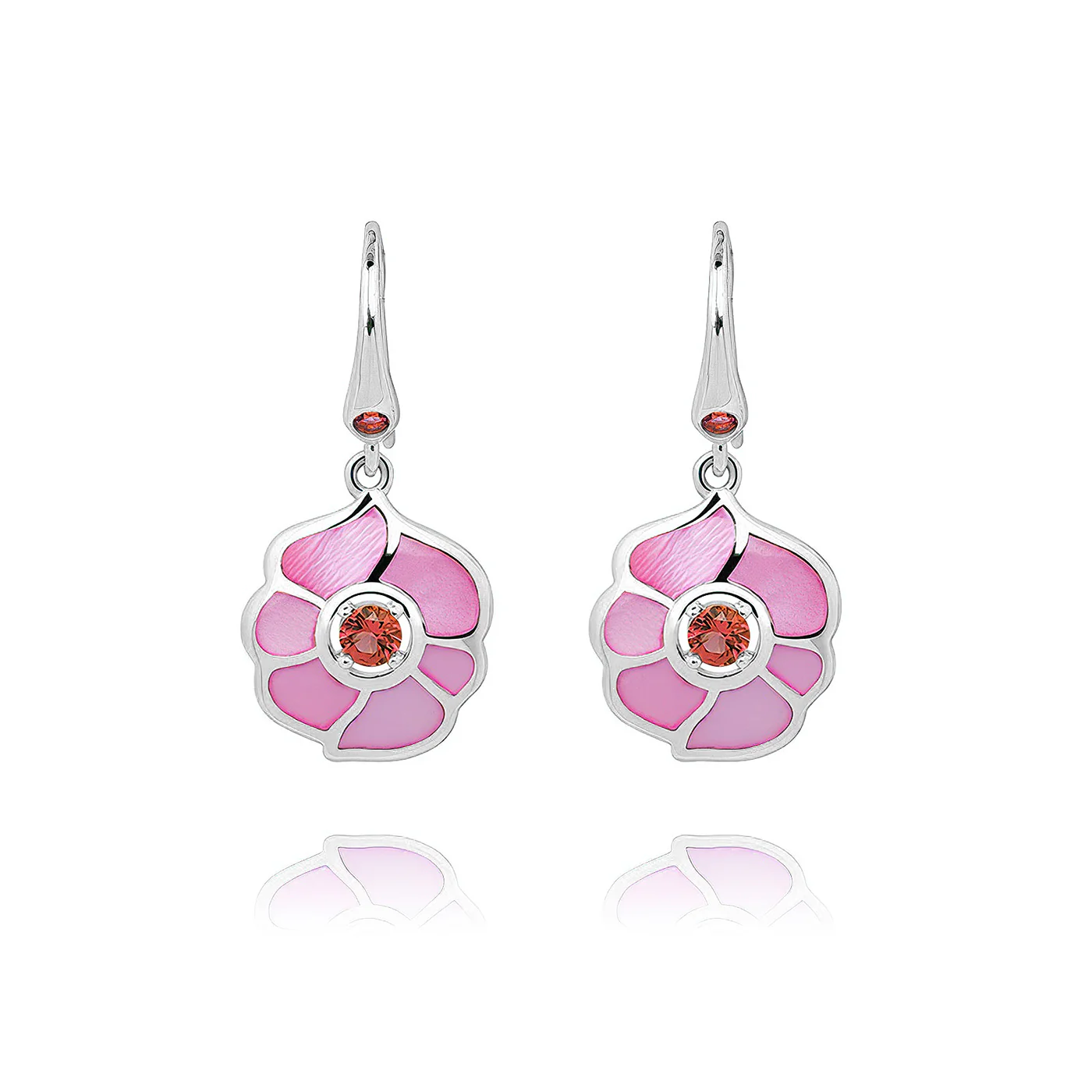 Windmill Grace Drop Earrings Pink