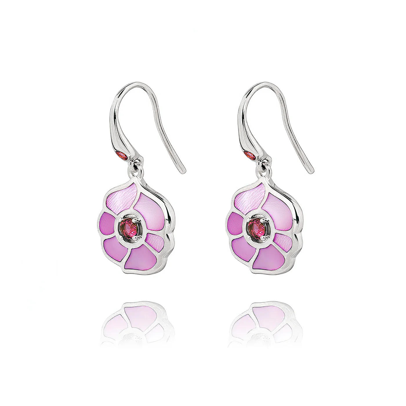 Windmill Grace Drop Earrings Pink - Image 3