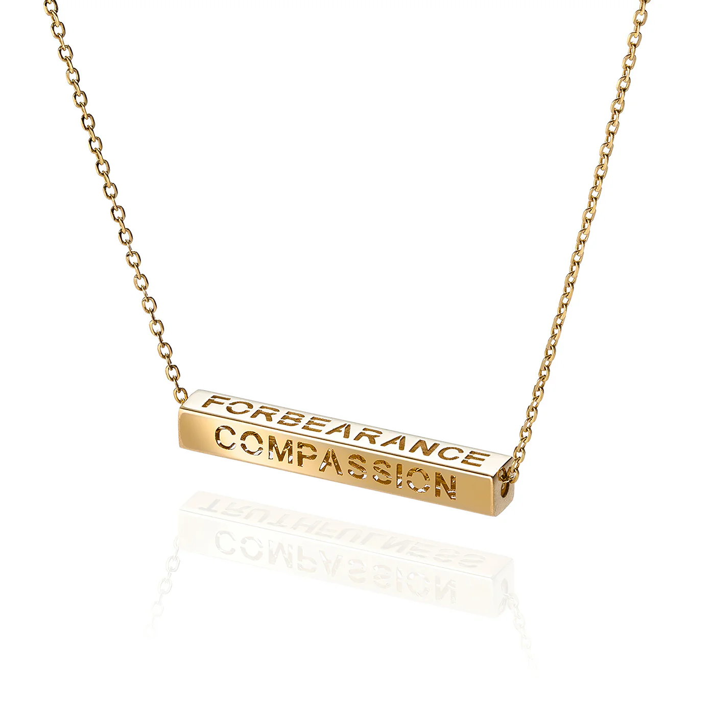 Zhen Shan Ren Elegant Virtues Necklace 14kt Yellow Gold - Image 4