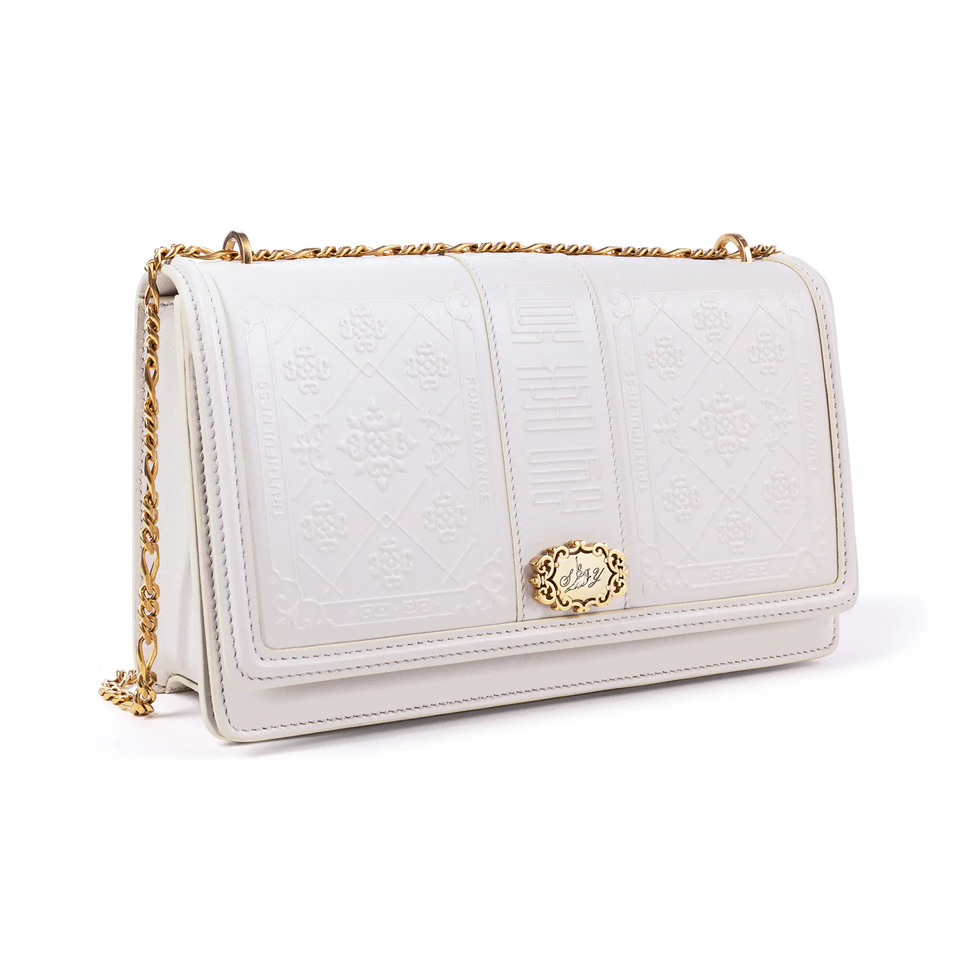 Zhen Shan Ren Shoulder Bag Off White - Image 4