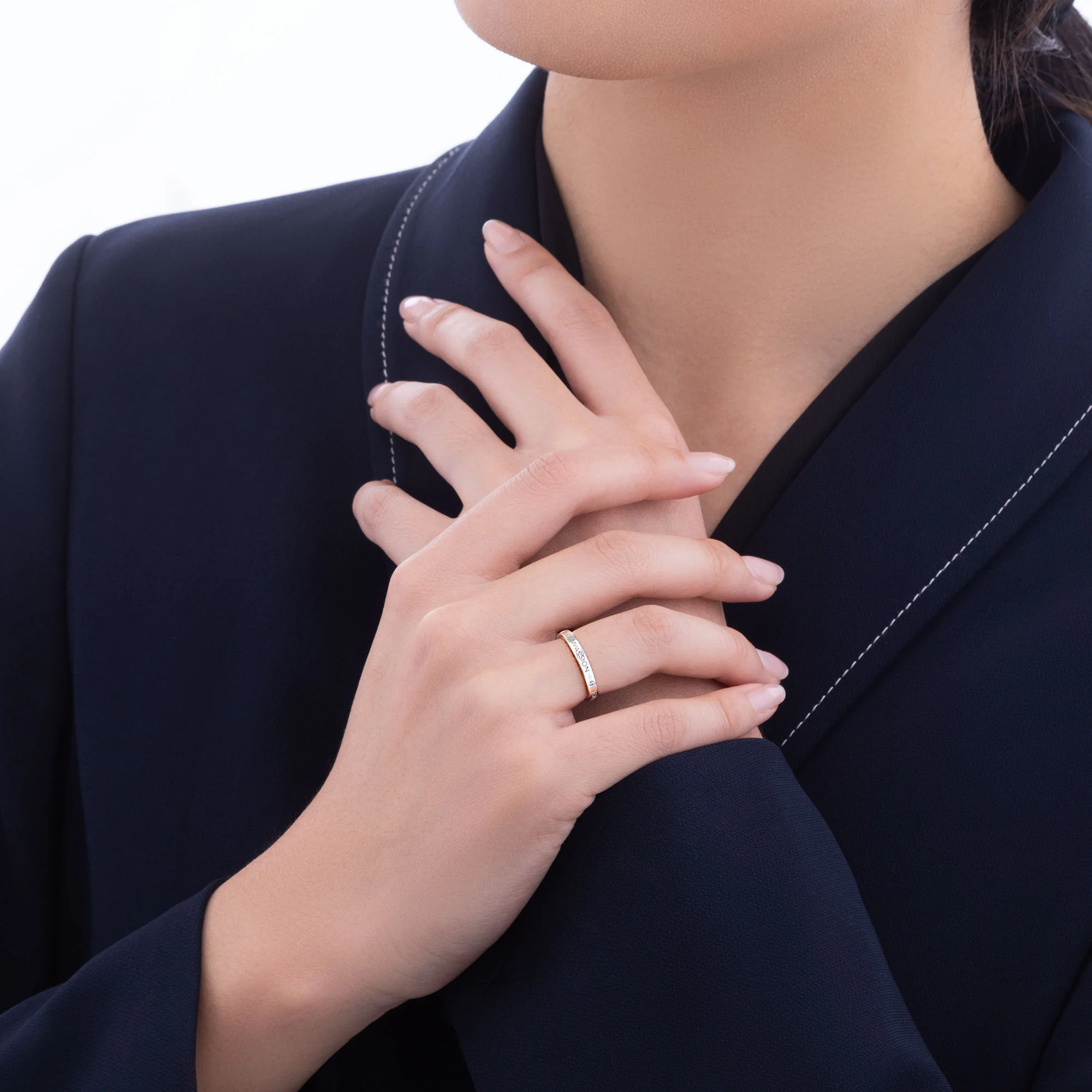Zhen Shan Ren Timeless Bliss Ring Sterling Silver, 2.5mm wide - Image 2