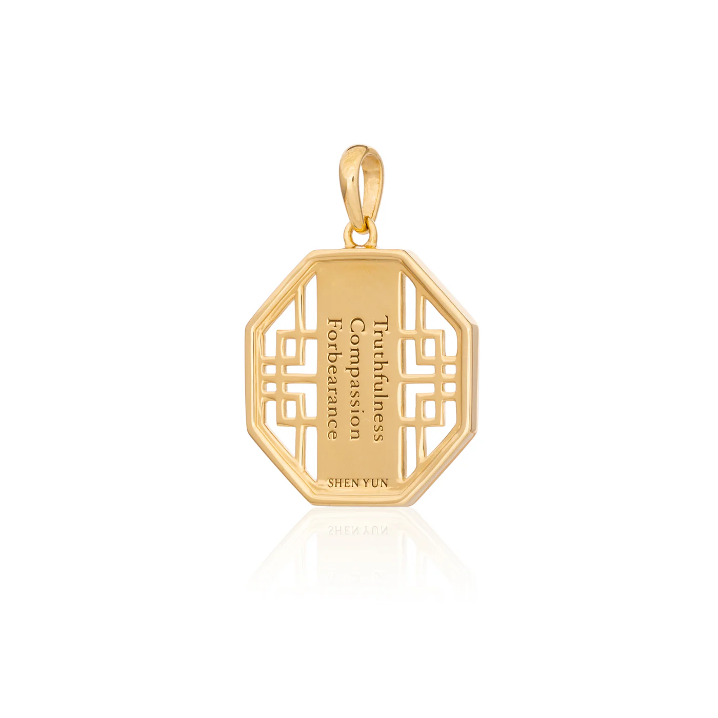 Zhen Shan Ren Wondrous Bliss Charm Gold 16mm - Image 3