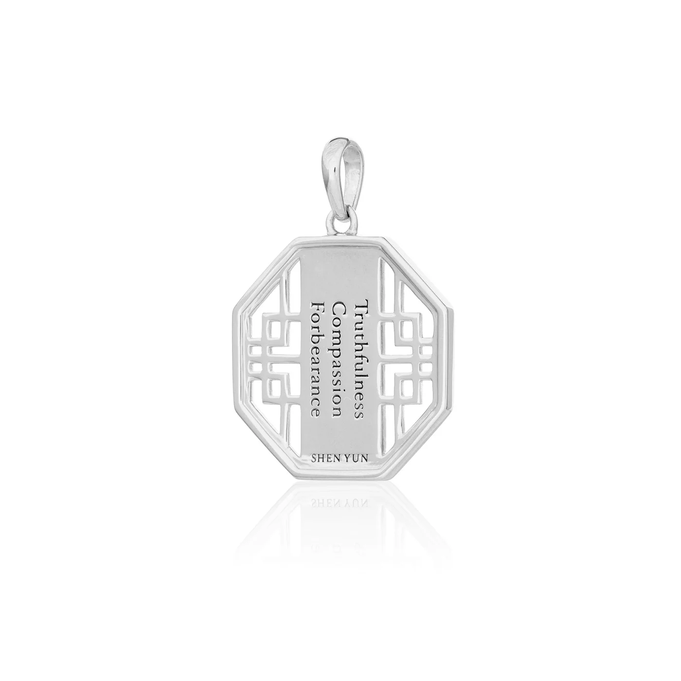 Zhen Shan Ren Wondrous Bliss Charm Silver 16mm - Image 3