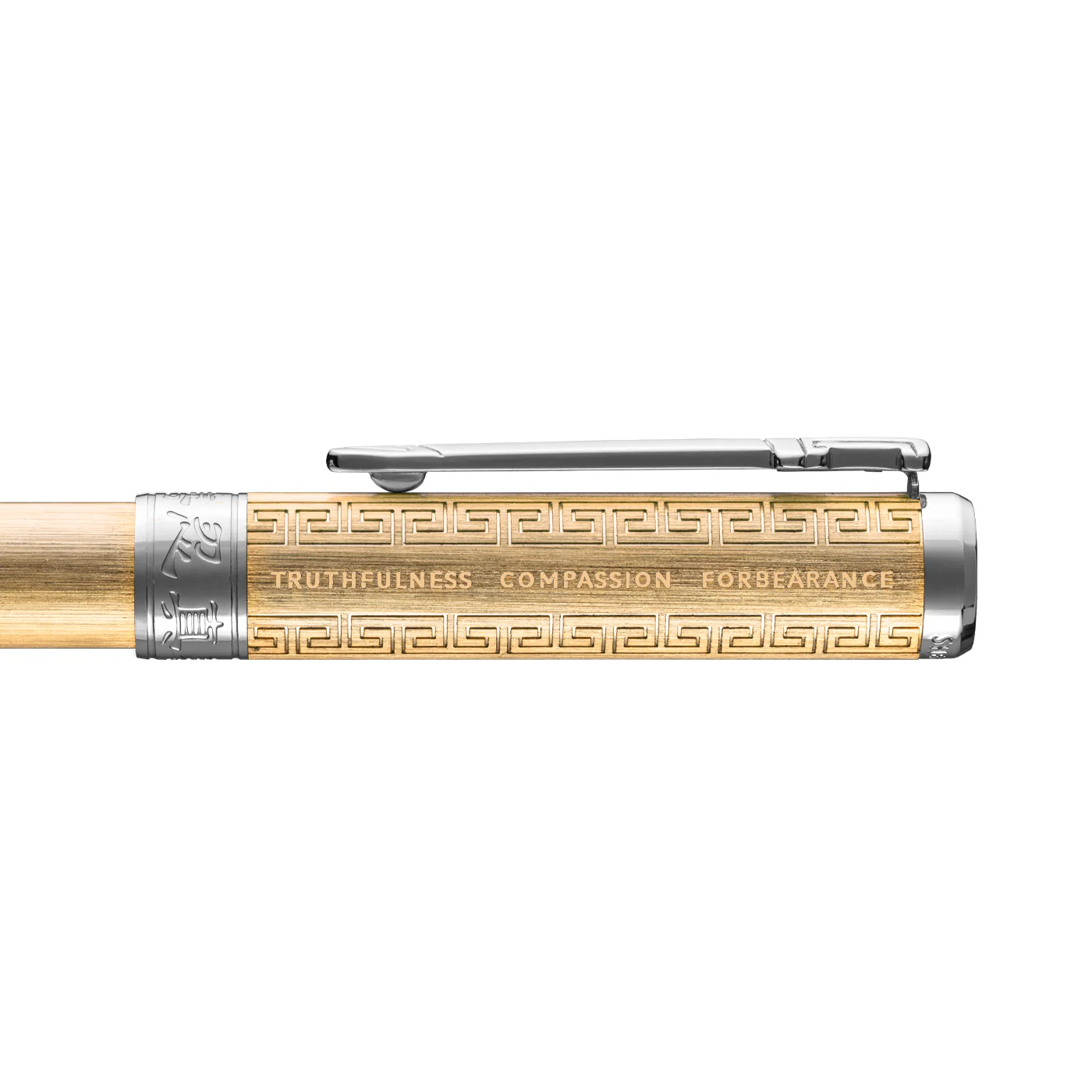 Zhen Shan Ren Wondrous Pen - Gold with Silver Finish  - Image 6
